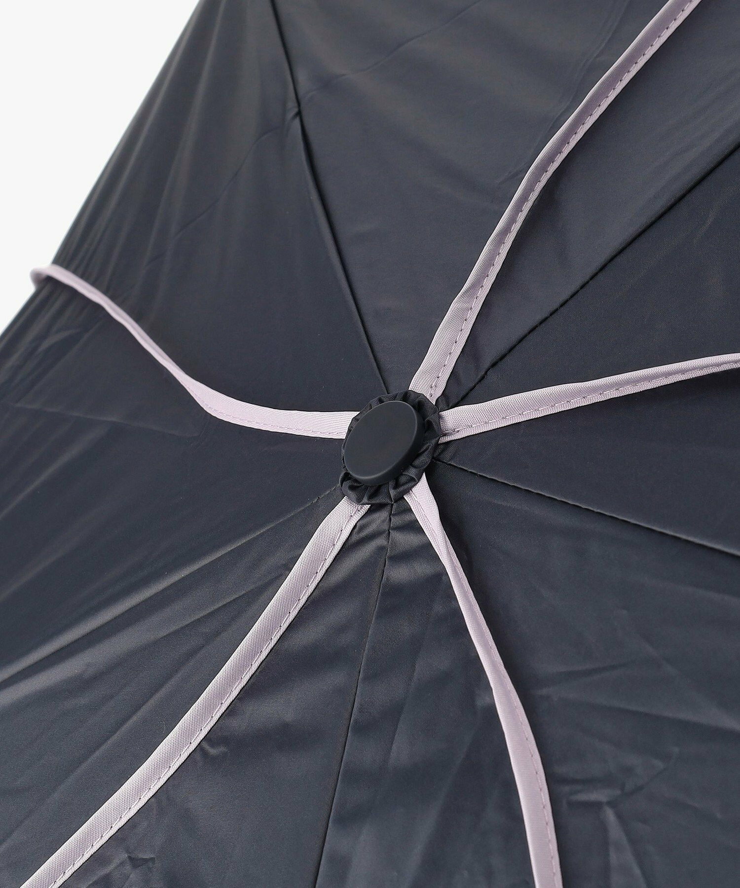 パイピング軽量晴雨兼用折りたたみ傘 日傘